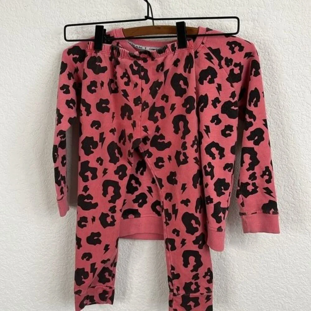 Scamp & Dude Cheetah Set Playset Jogger Sweatshirts